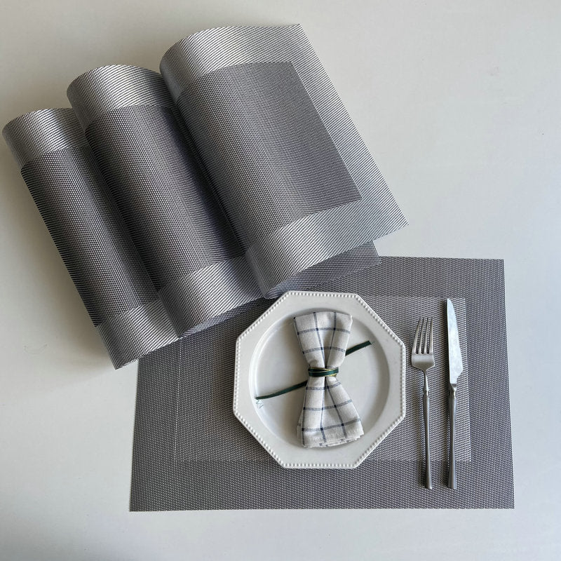Wholesale European Style Western Table Mat PVC Place Mat